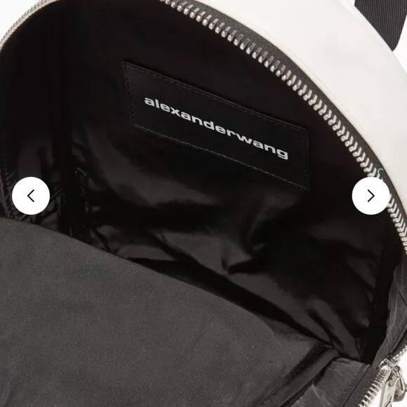 Alexander Wang Attica Nappa Leather Backpack - Picture 4 of 5
